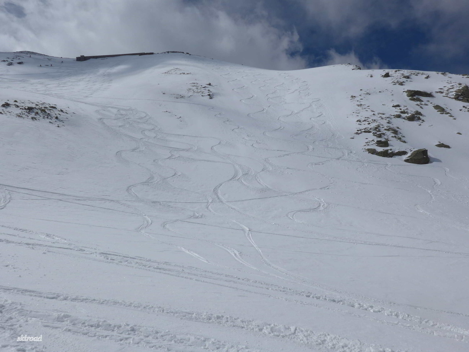 C'était super (mes traces tout à droite.