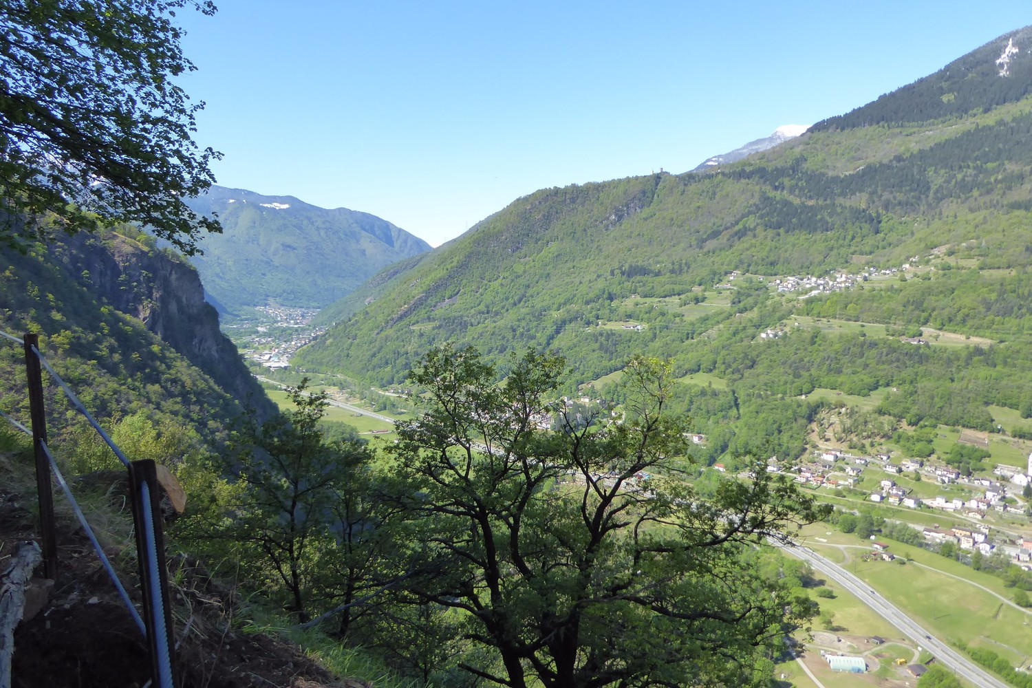 Primo scorcio sulla Mesolcina