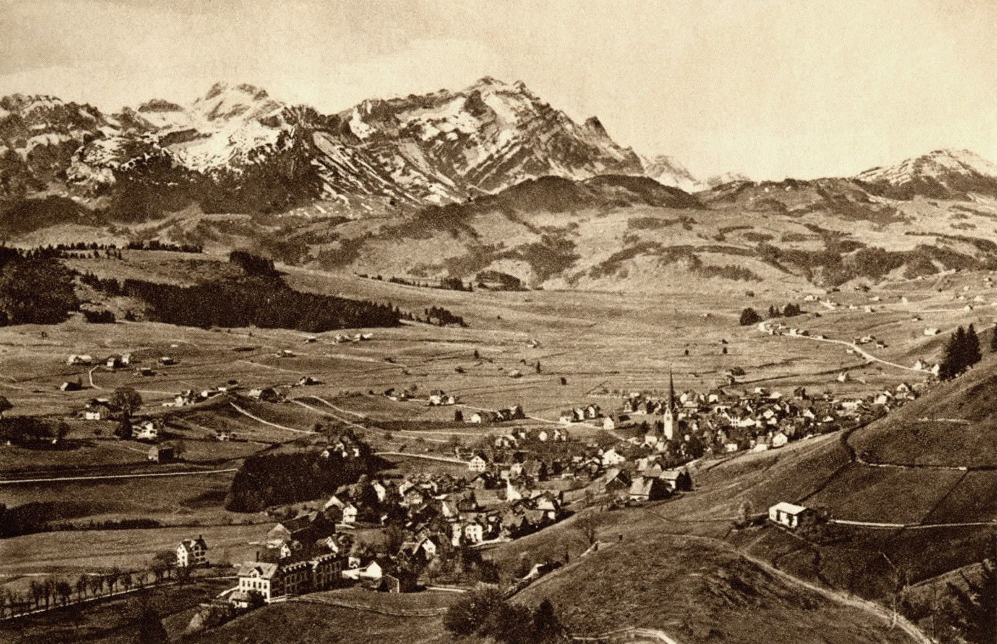 Le Säntis et Gais