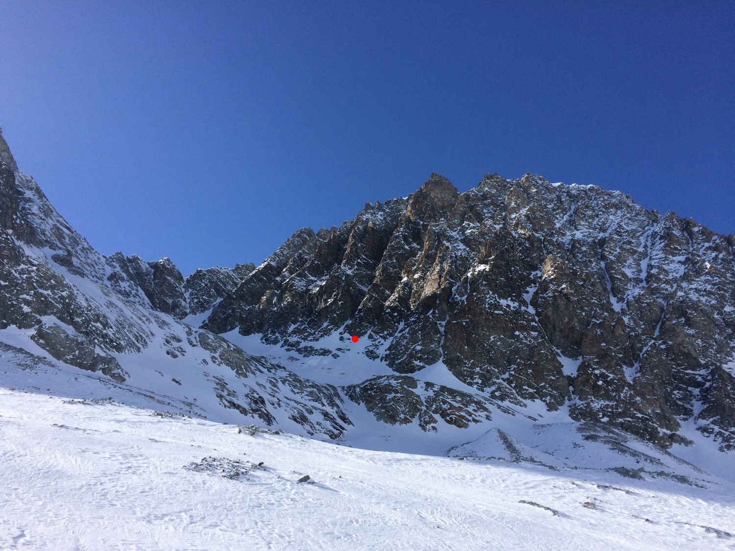 Attaque de la voie su Soleil Levant (Mont Collon)