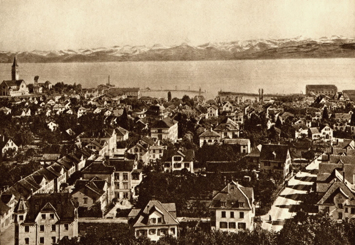 Romanshorn et le Bodensee