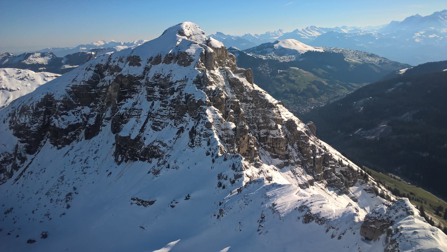 Tête du Géant depuis Bécor