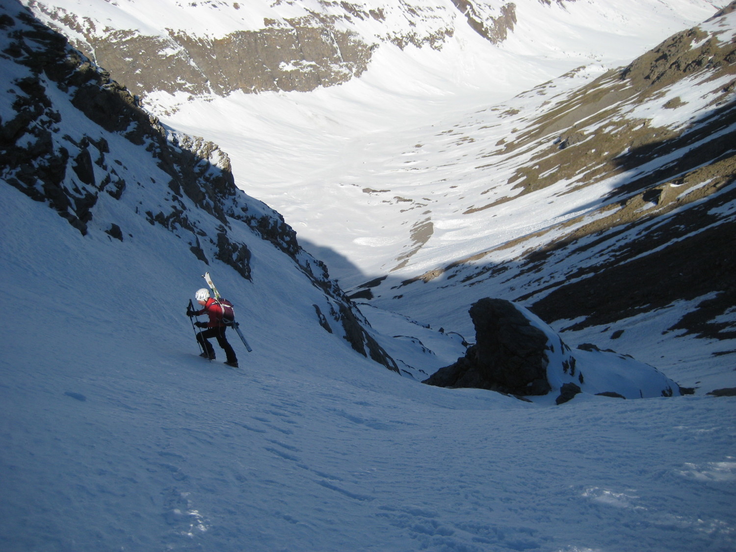 sortie du raide