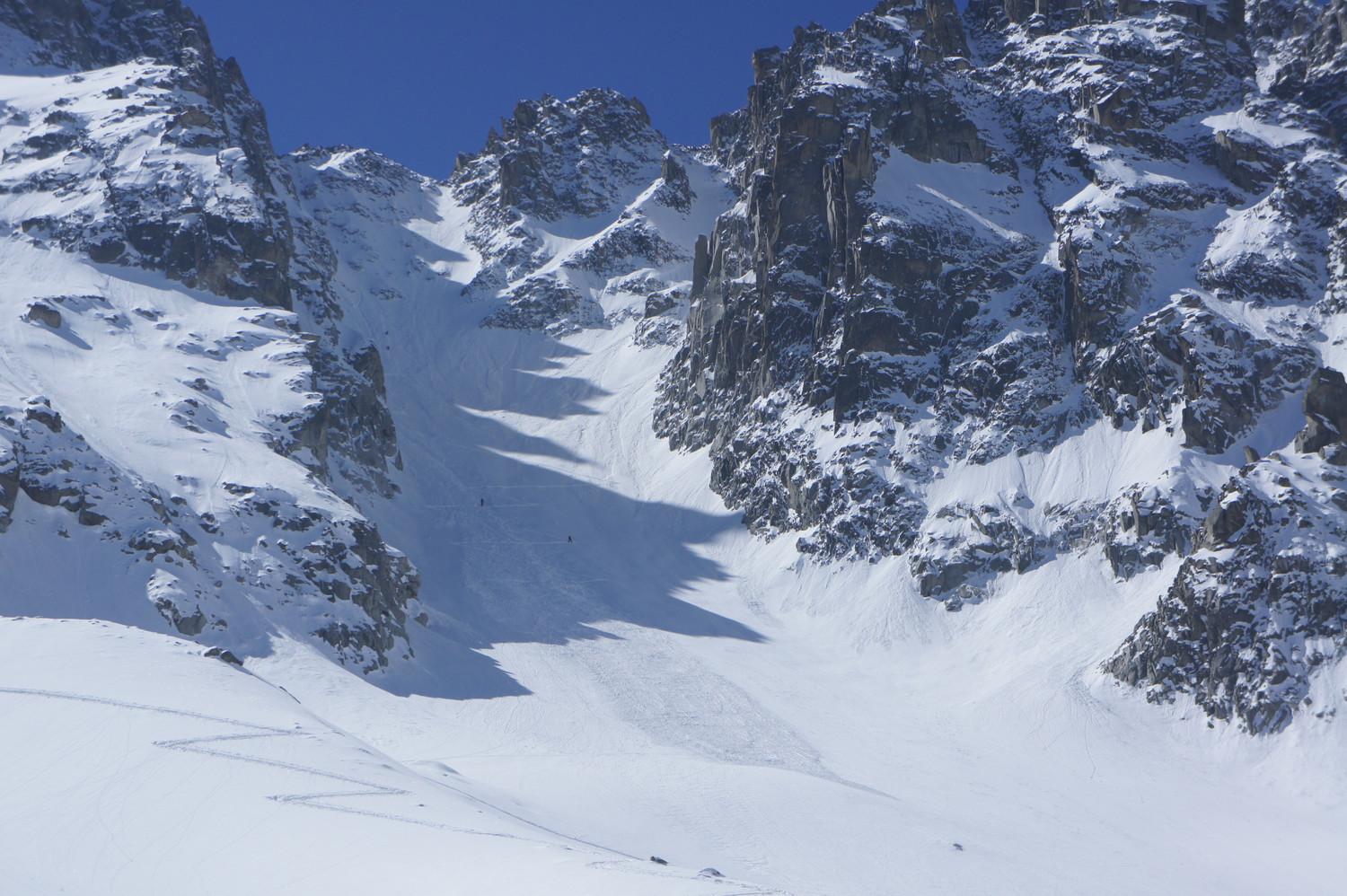le couloir frequenté aujourd'hui