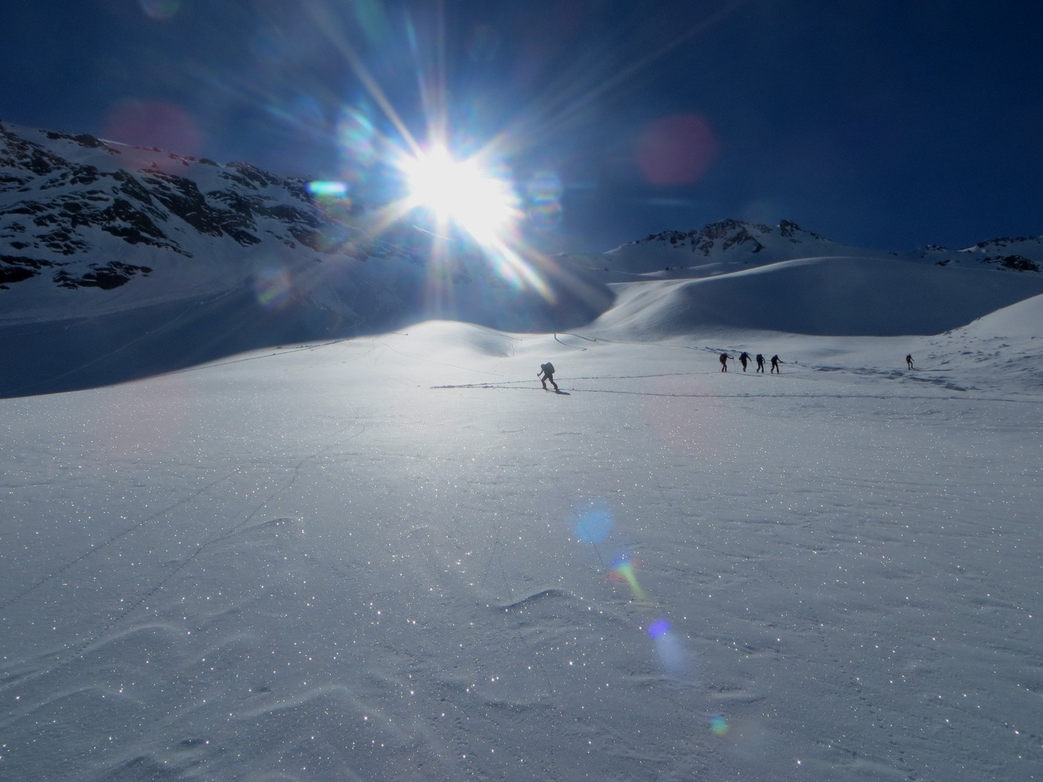 Salendo al Monte Rinalpi