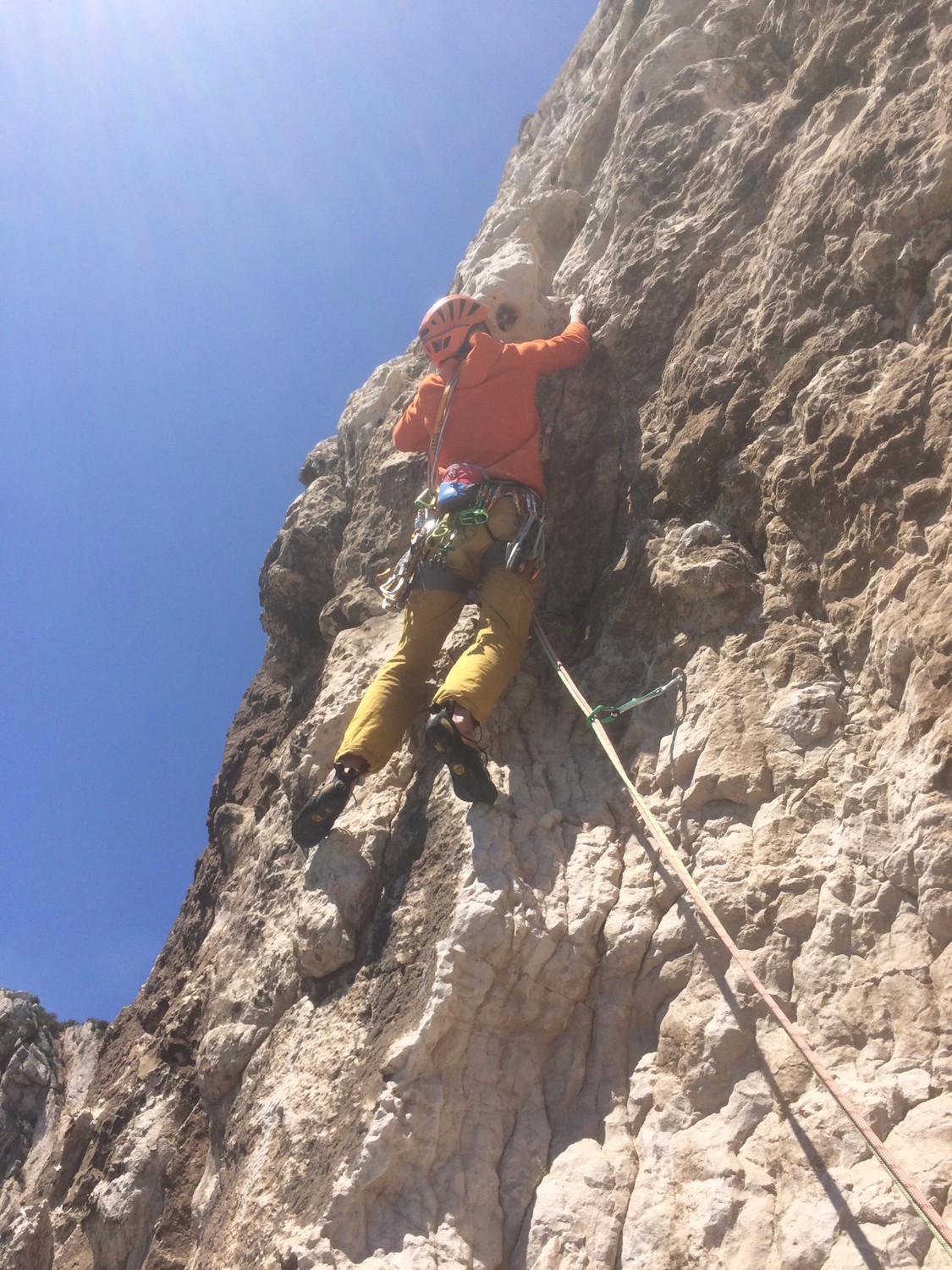 6c+ avant dernière longueur