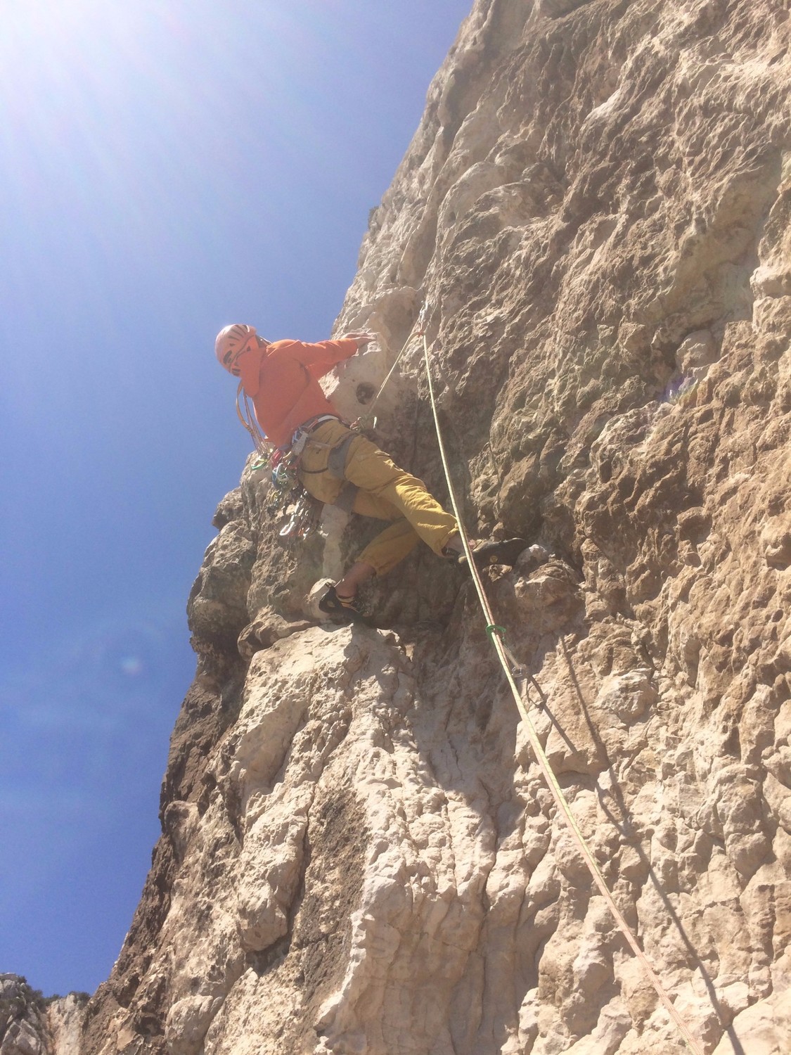 6c+ avant dernière longueur