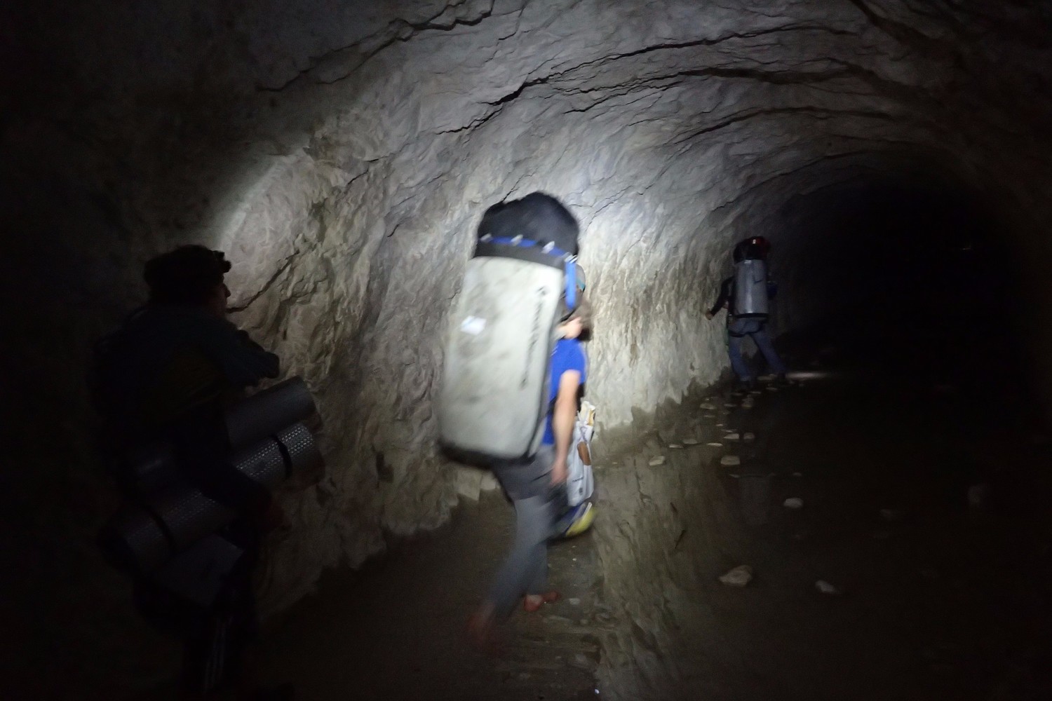 Tunnels bien humides