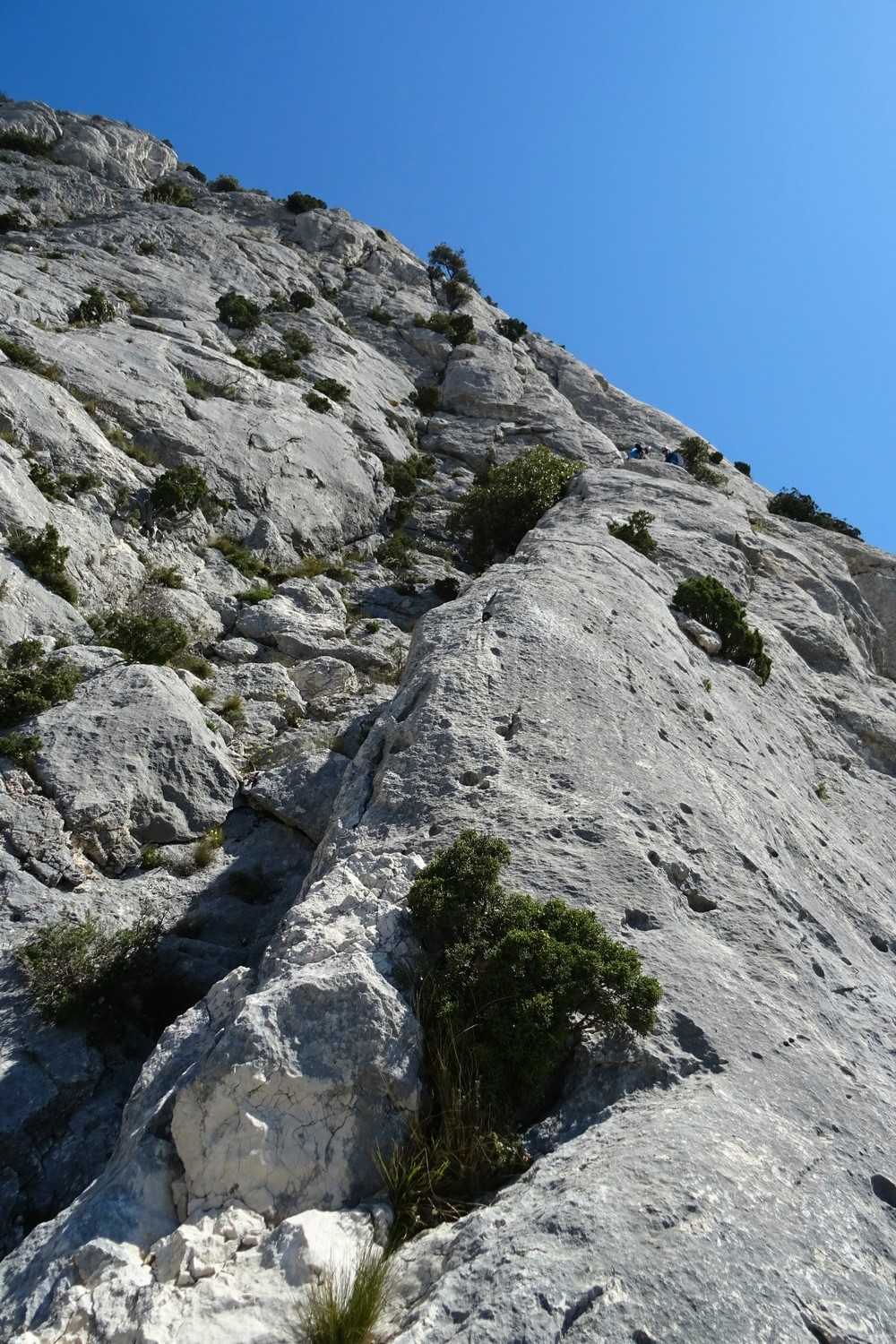 Départ de l'Arête SW de la Croix