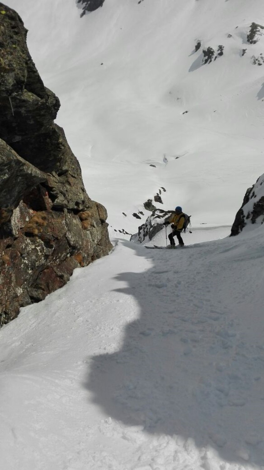Dans le Rif du Lacs Blancs - belle descente