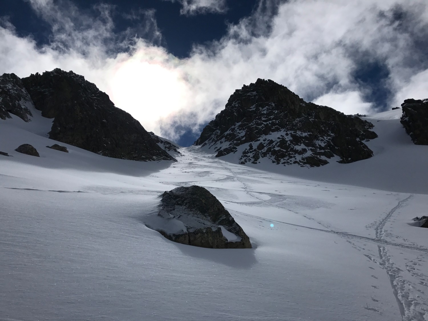 Breche et super neige