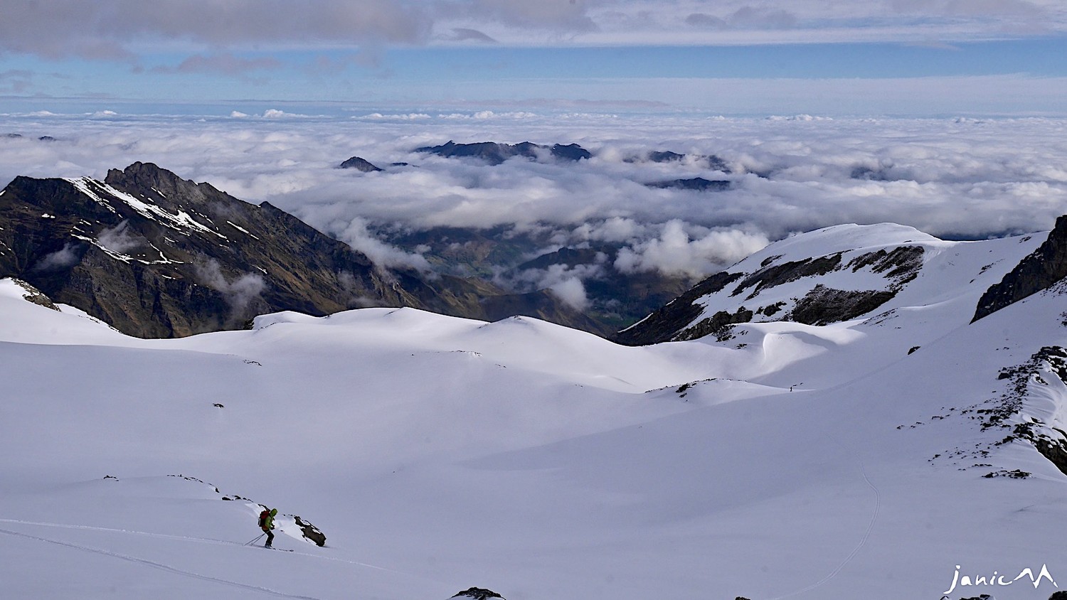 Traversée versant NW