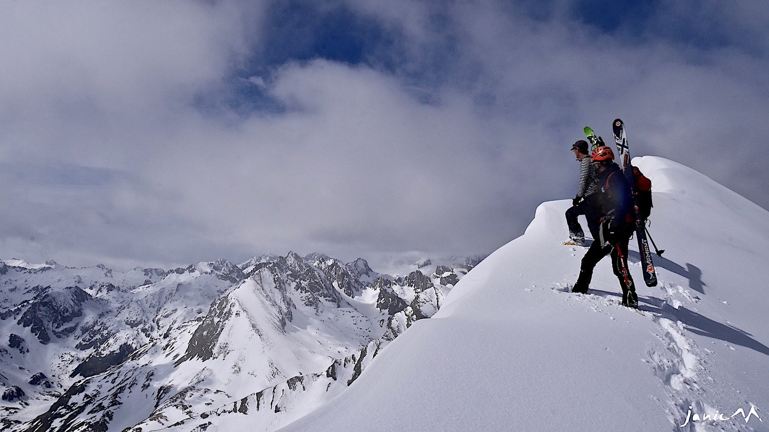 Sous la cime Occidentale