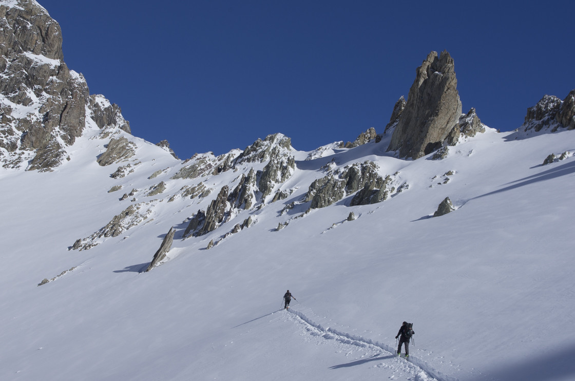 Col des Béraudes en vue