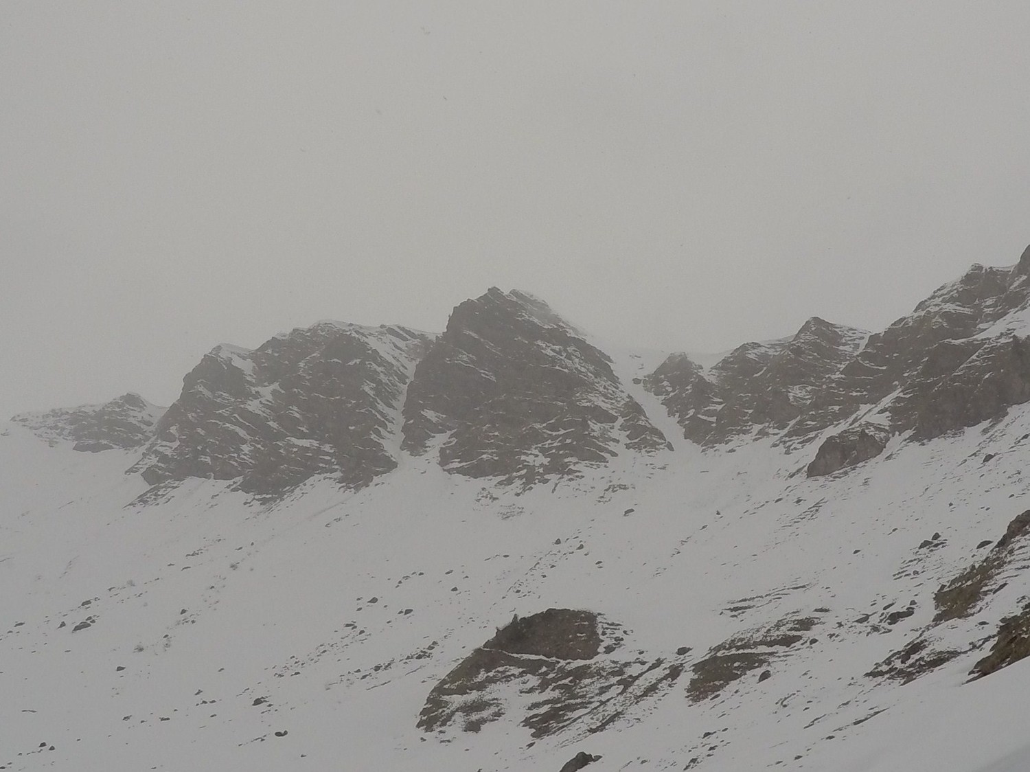 La Patenaille, les 2 couloirs E