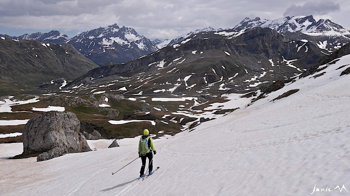 Descente sans courbes