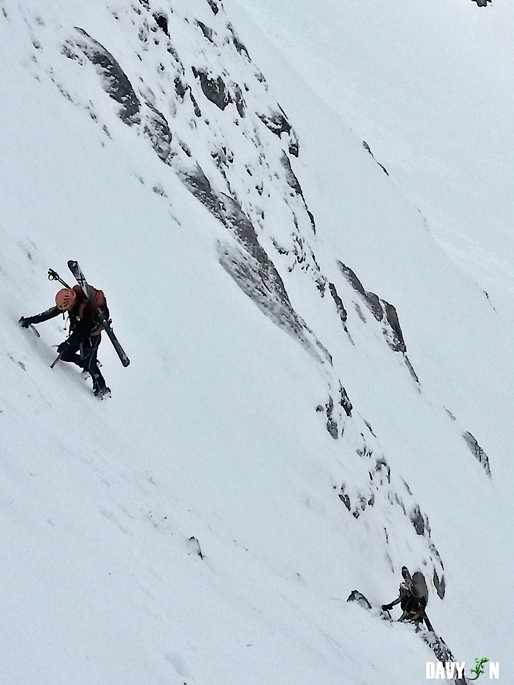 Rampe du socle là ou est concentrée la pente