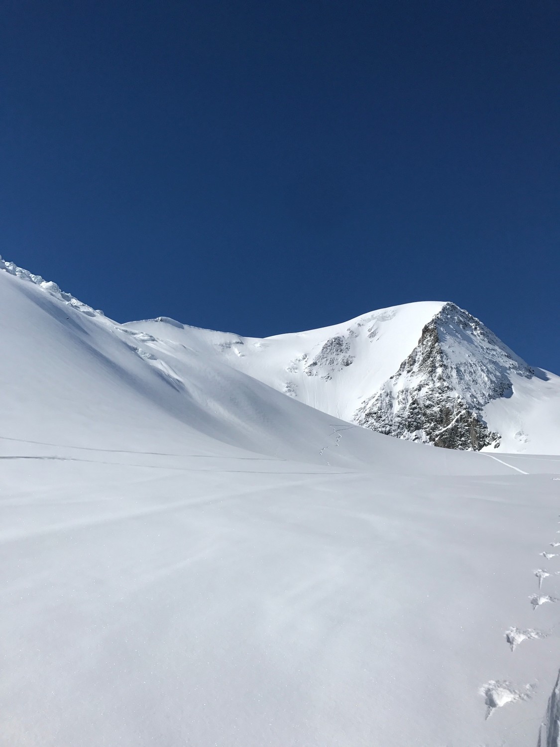 Couloir NE en vu