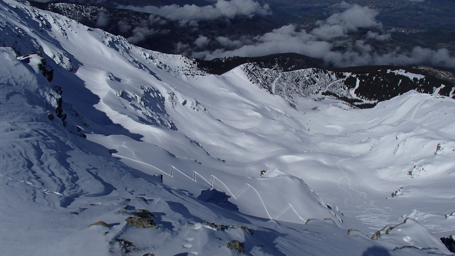 LA cmbe W vue du haut