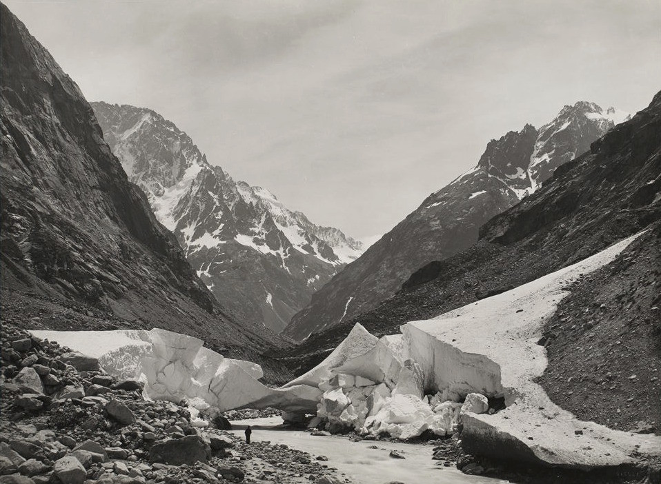 Ailefroide NW, vallée du Vénéon par Vittorio Sella en 1883