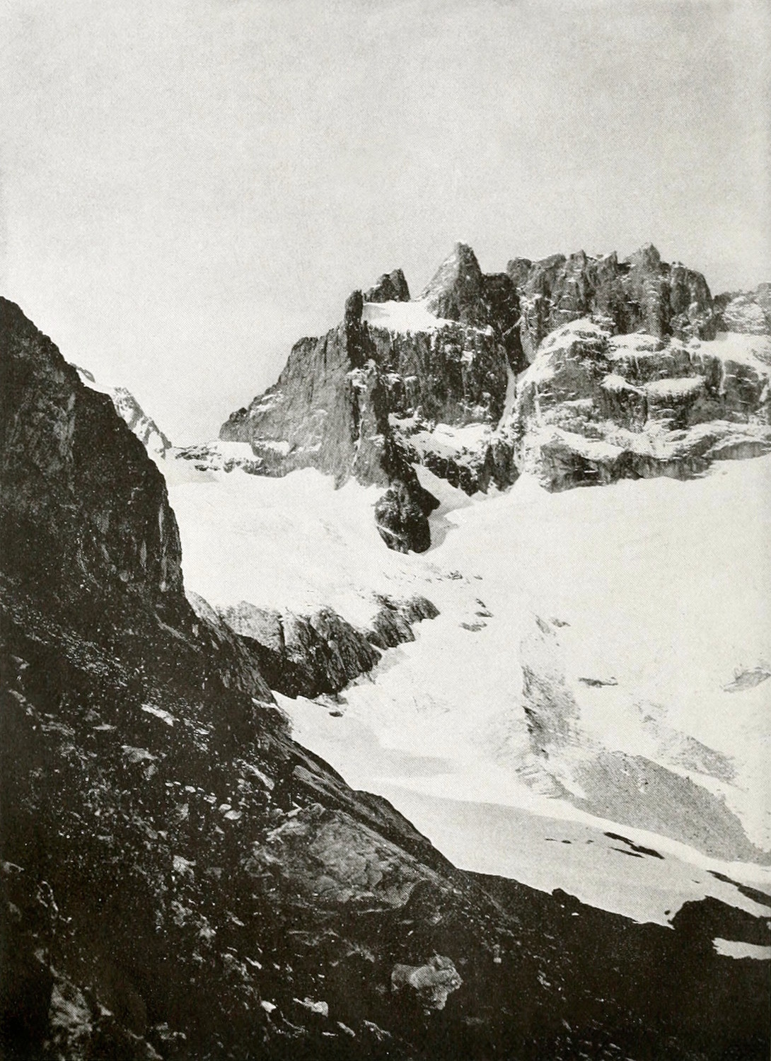 La Meije S par Vittorio Sella en 188x
