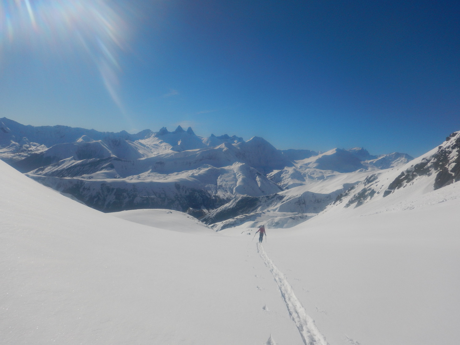 Avant le col Nord des lacs