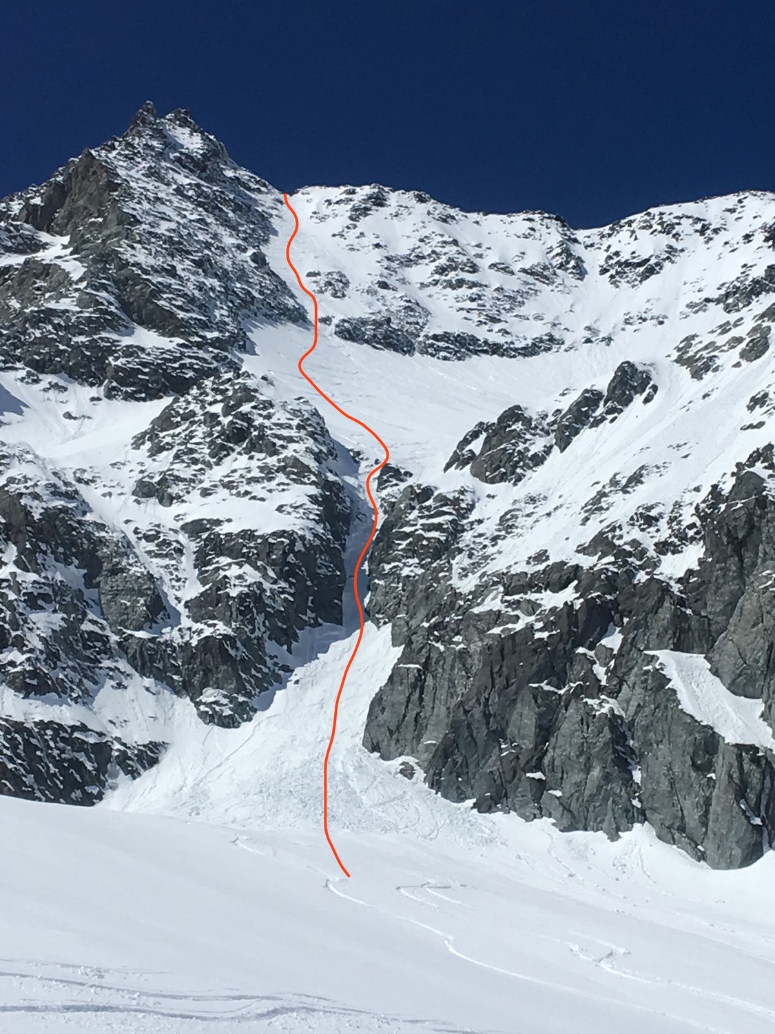 Couloir ENE le 5 mai 17