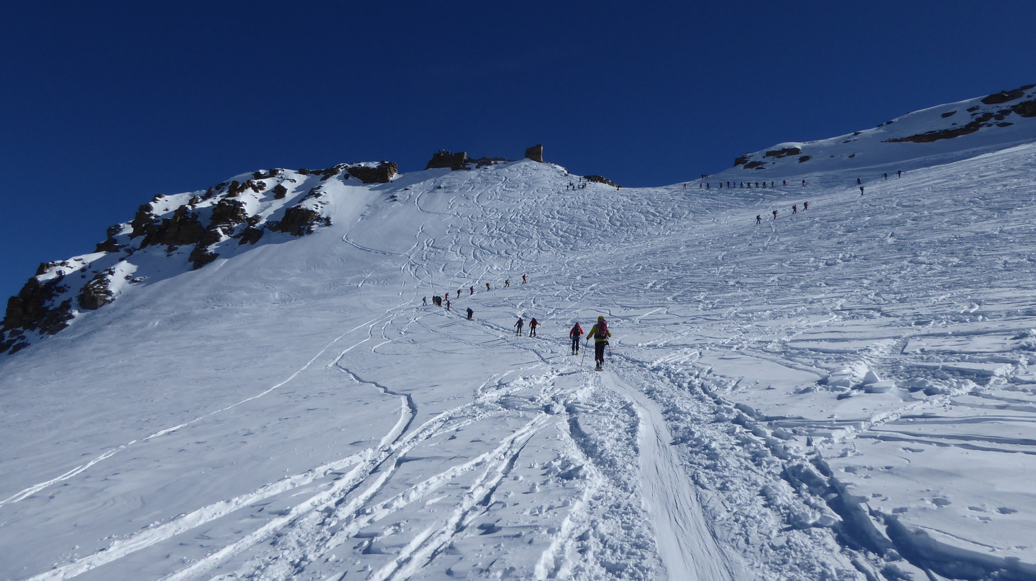 Pente finale du Grand Paradis