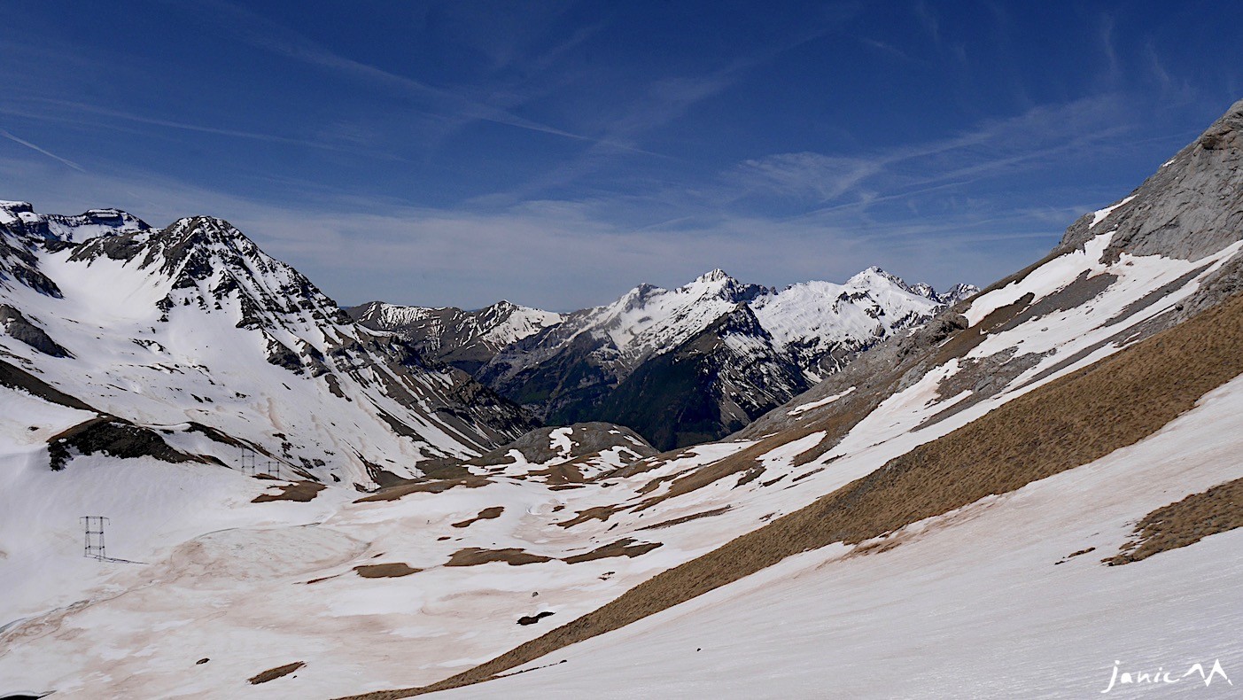 Au-dessus du lac de Sautaro