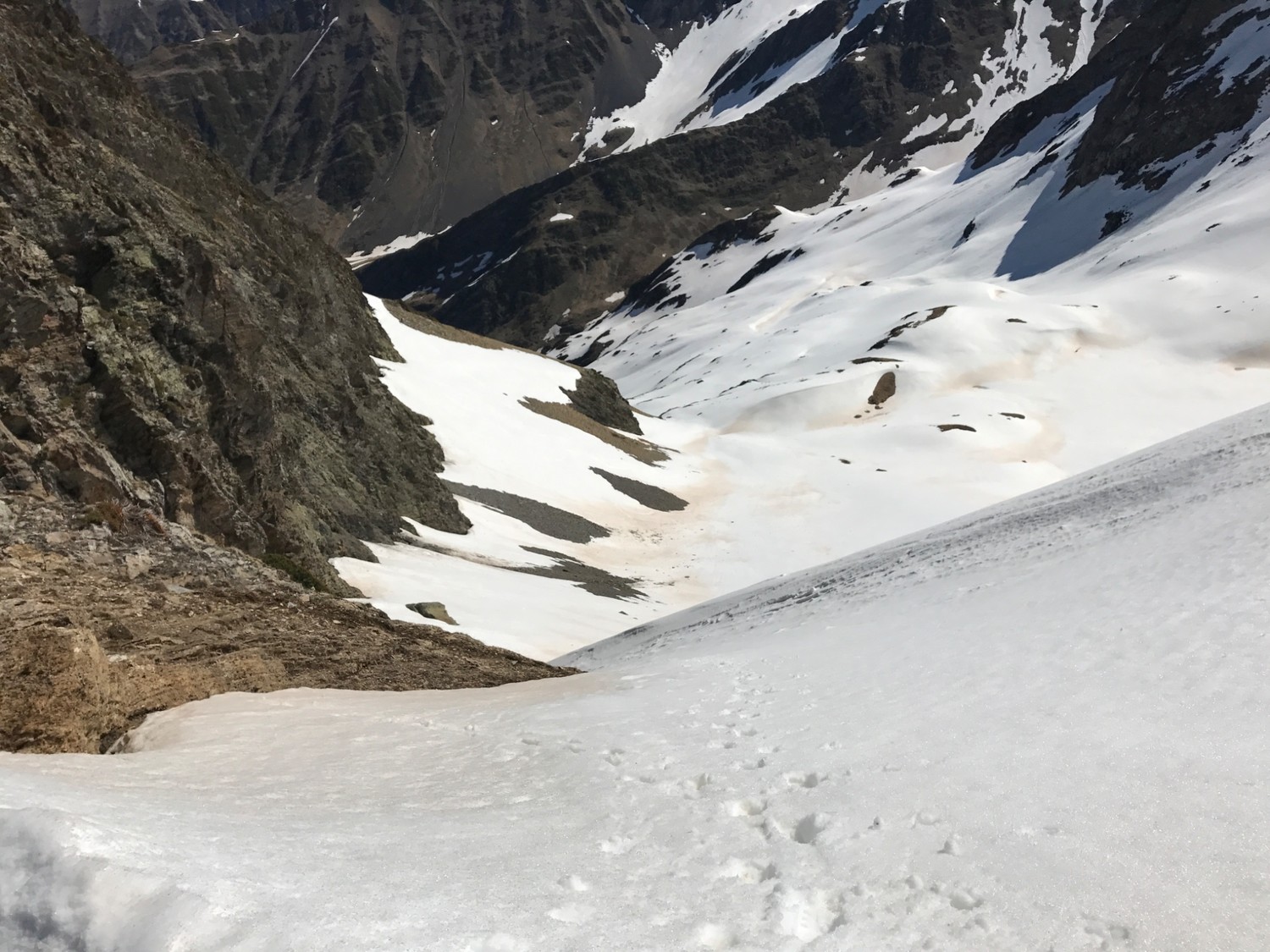 En haut de la hourquette