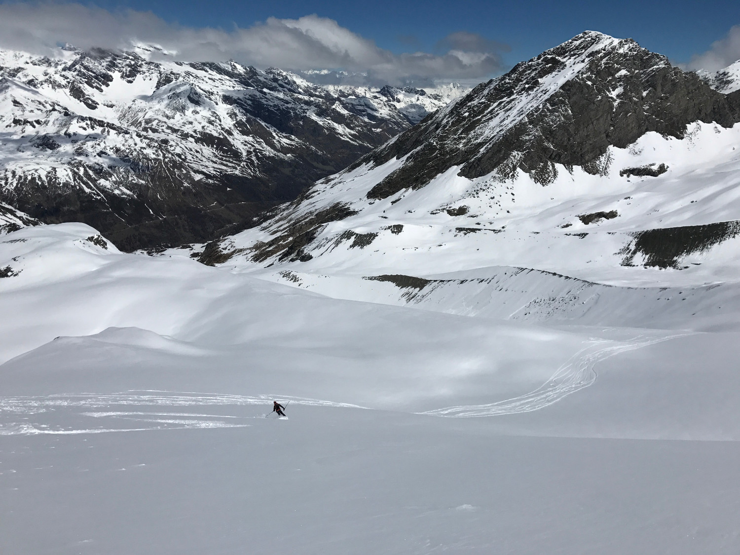 vallon de descente