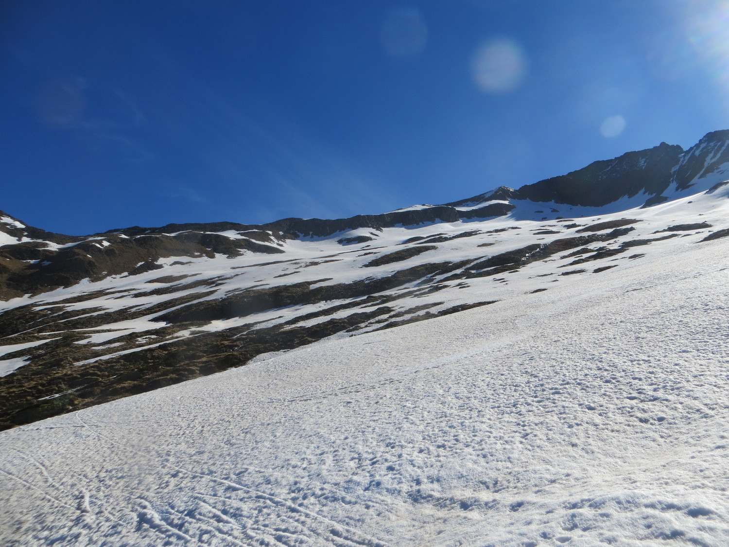 Conditions neige versant ouest