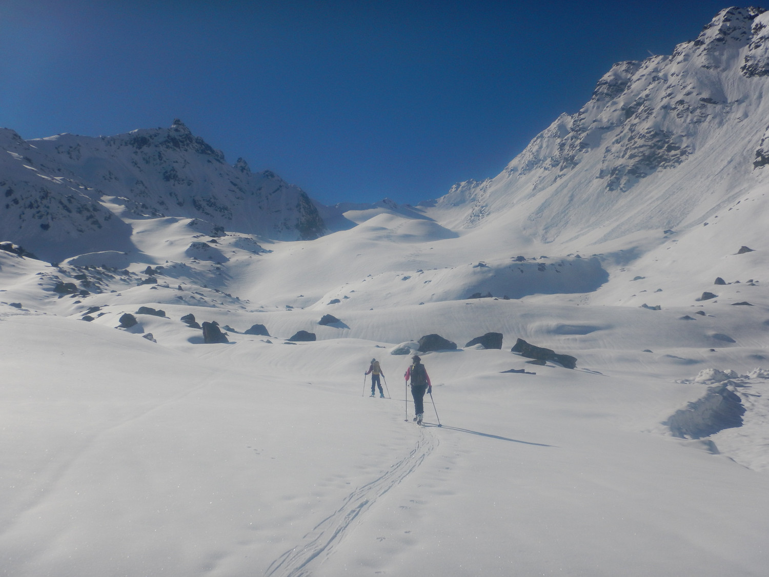 Col du Borgne au fond