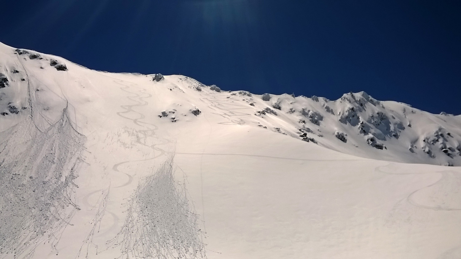 A la descente