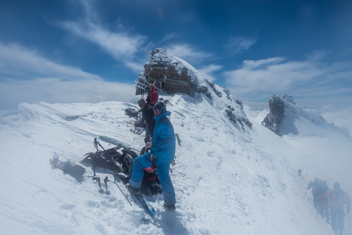 Fin du ski ! On cramponne...