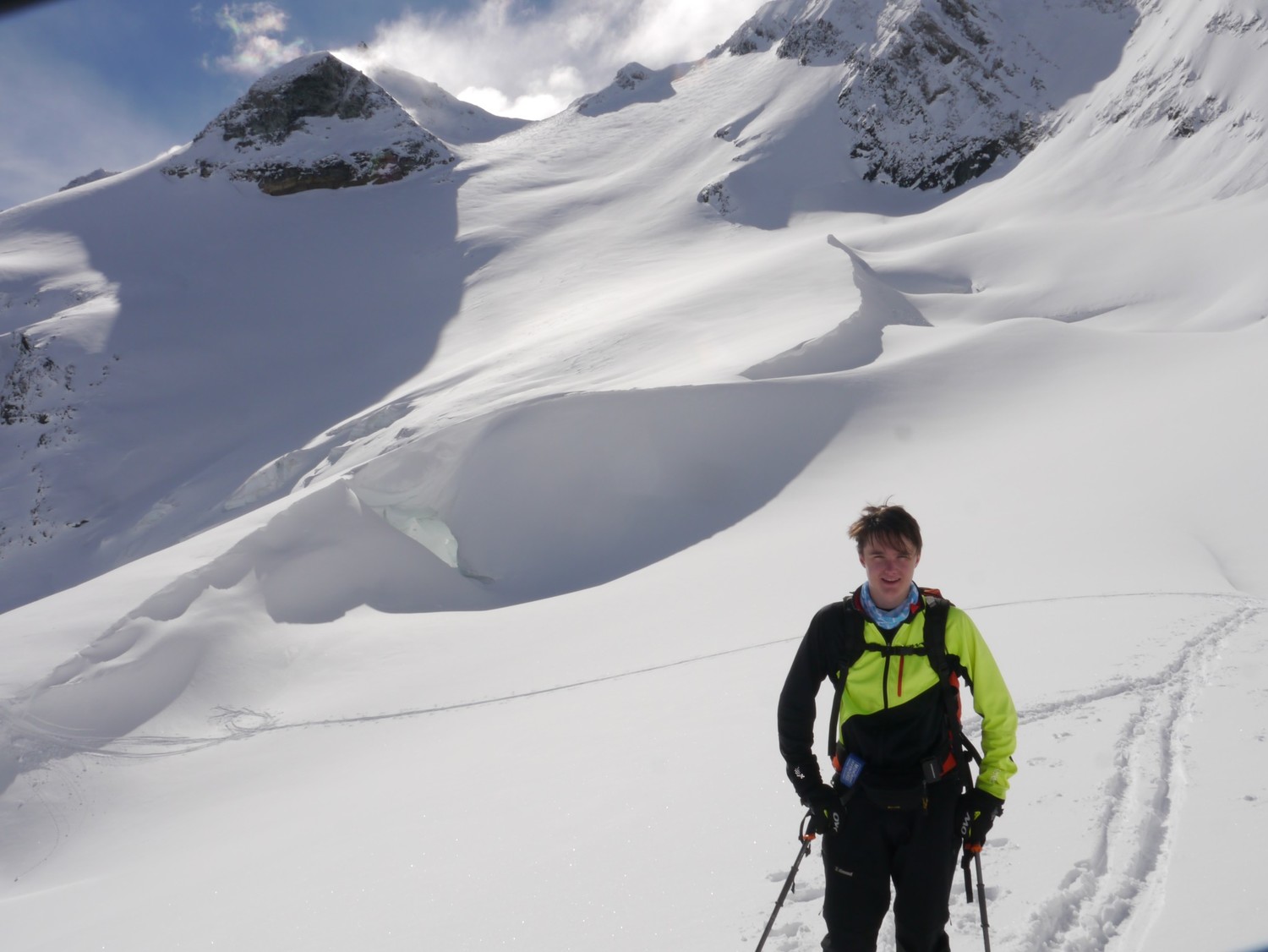 a nice crevasse