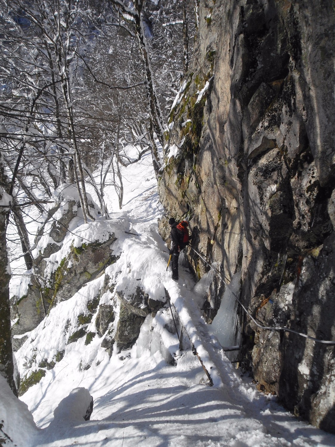 Le sentier des roches