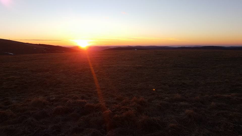 coucher de soleil du Hohneck