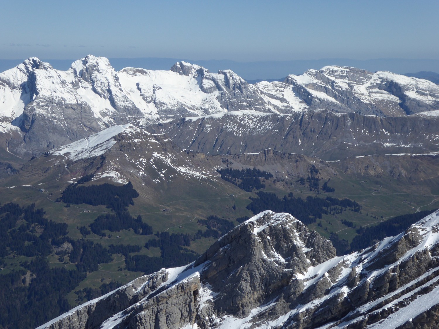 regard vers les Bornes - gde Balmaz