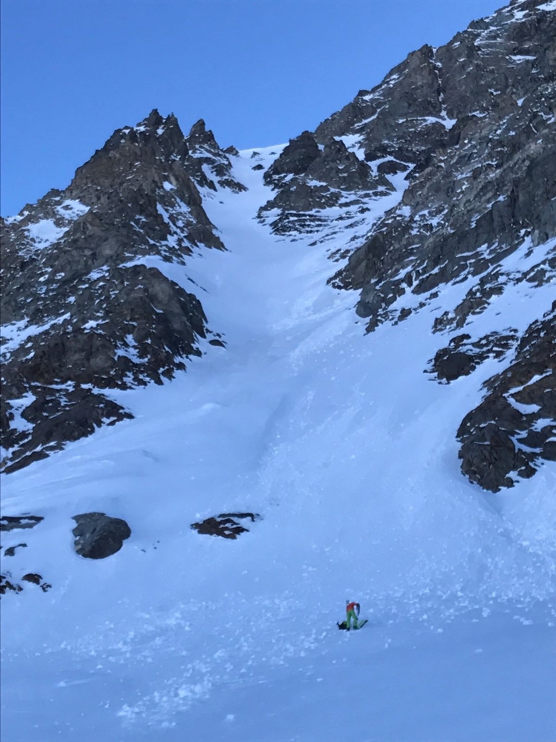 Au bas du couloir W central
