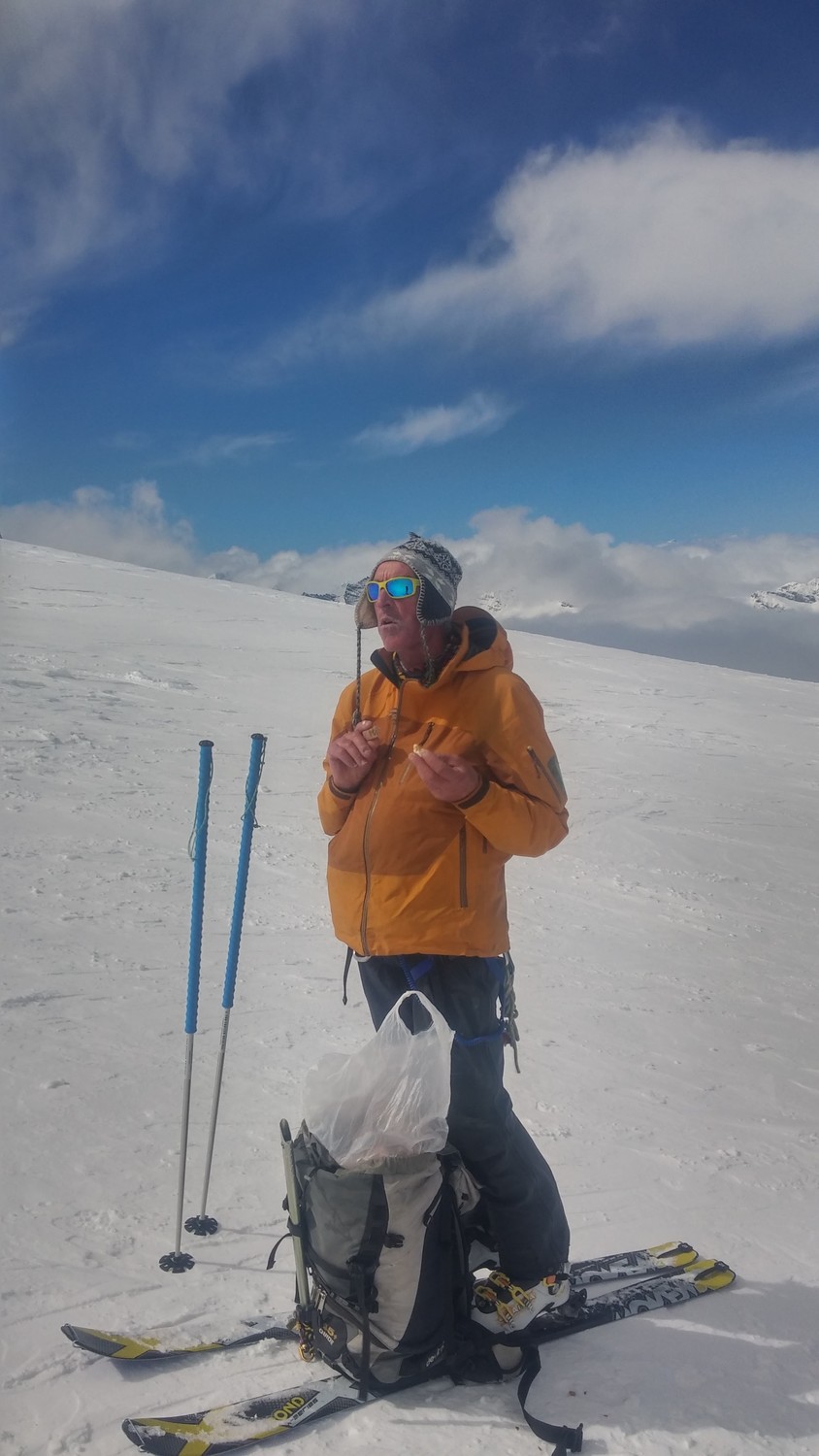 Notre nouveau compagnon Bernard-du-super-U-de-Chamonix...