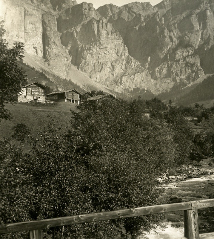 Passage de la Gemmi, Loeche les Bains, par NPG en 1906