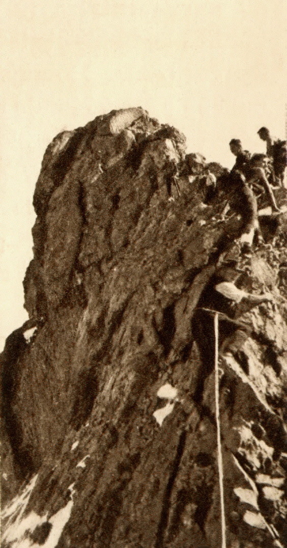 Dents du Midi Aiguille de l'Est par Schlatter