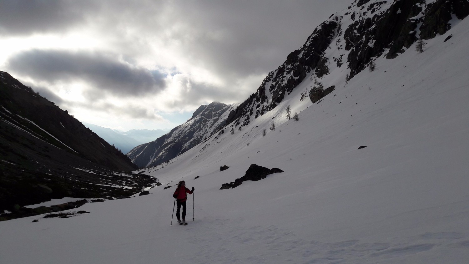 Montée dans le vallon du Petit Tabuc