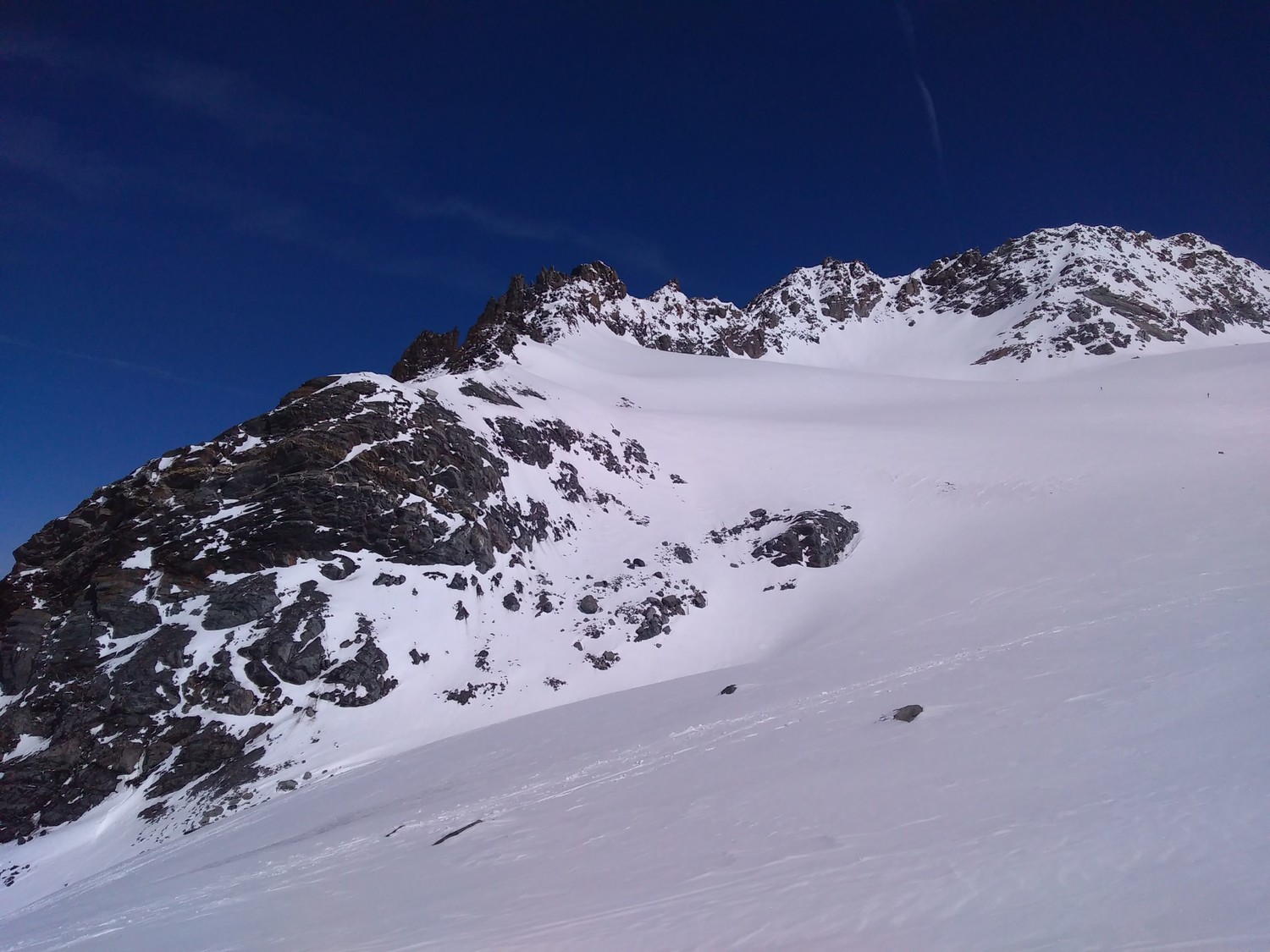 sur le glacier de Chavière
