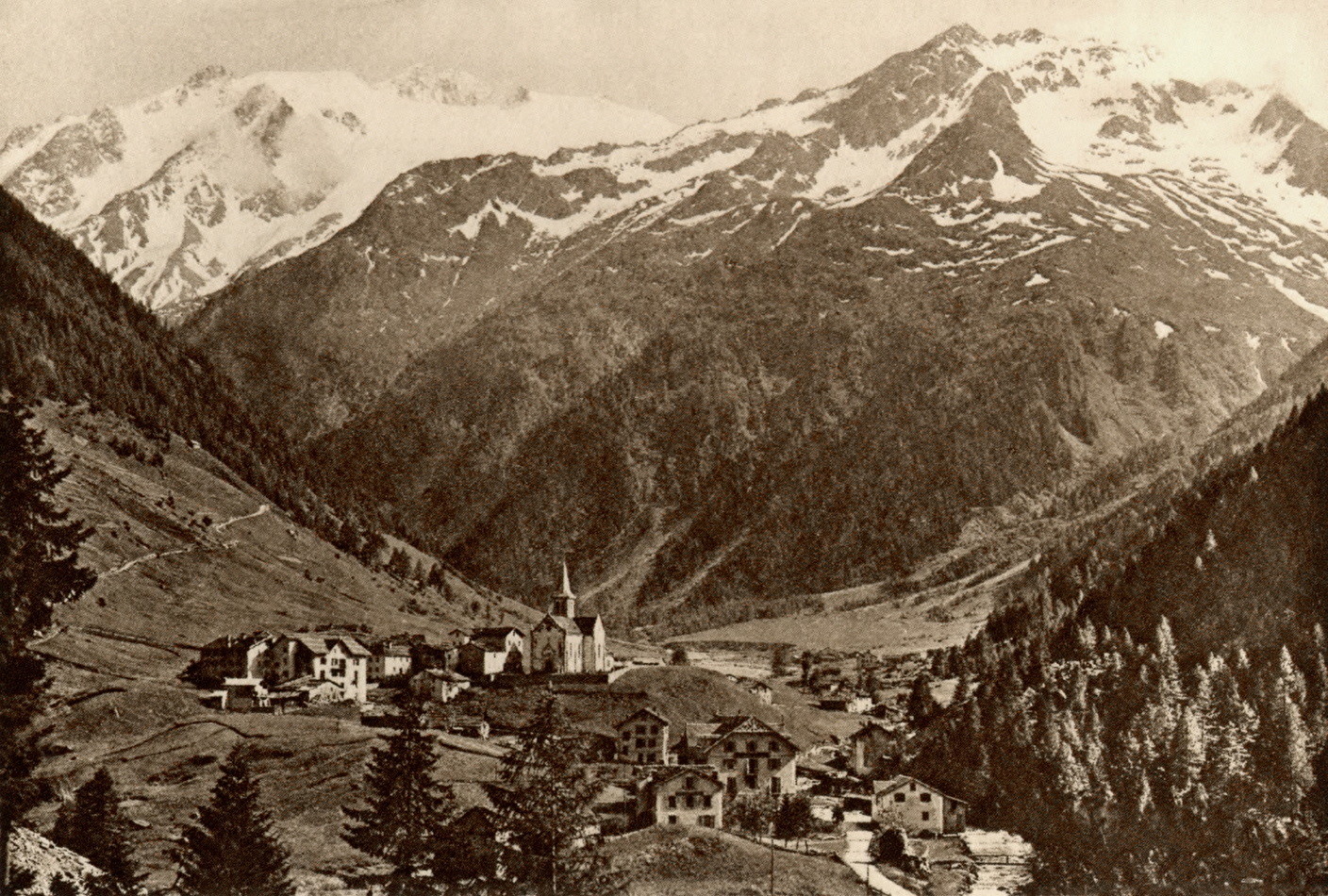 Trient, Aiguille du Tour par Schnegg