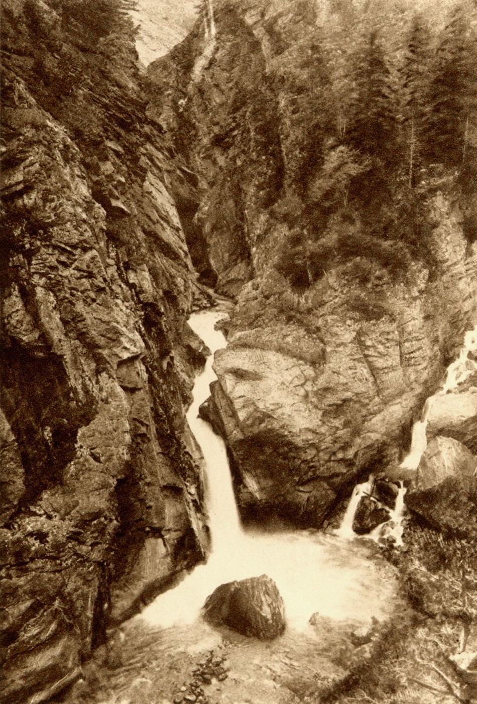Gorge de Gondo par Boissonnas