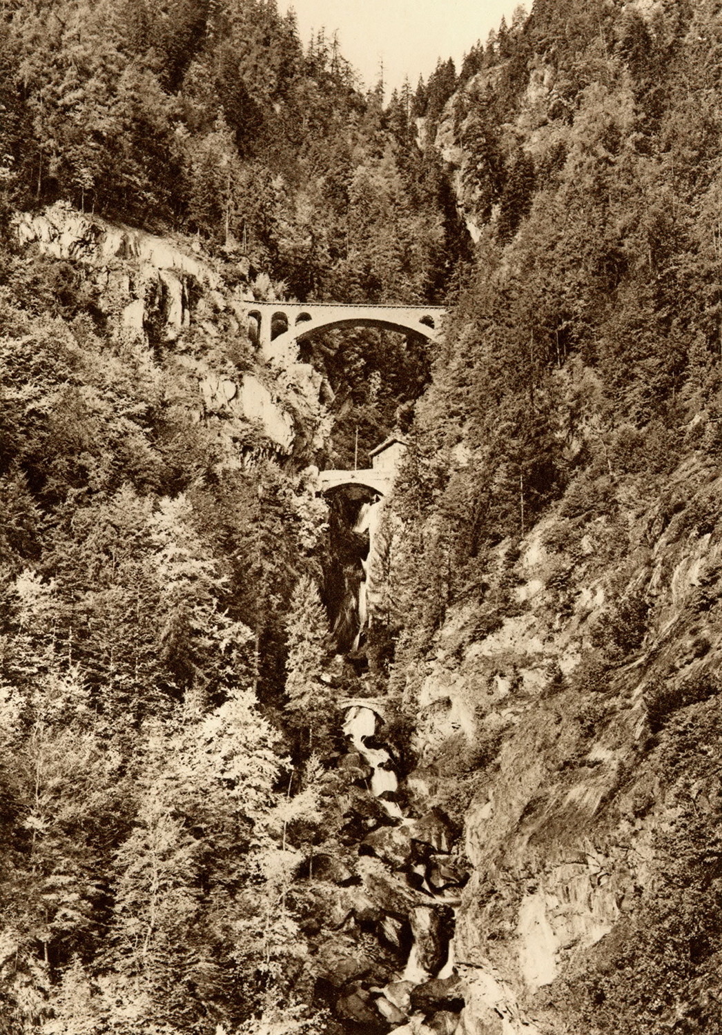Gorges du Trient par Gaberell