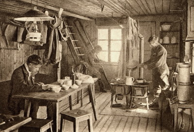 Ancienne cabane Concordia par Gyger