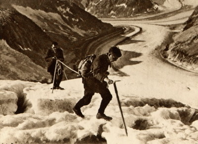 Glacier d'Aletsch par Boissonnas Glacier d'Aletsch par Boissonnas